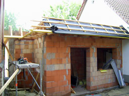 Flachdachaufbau Attika 